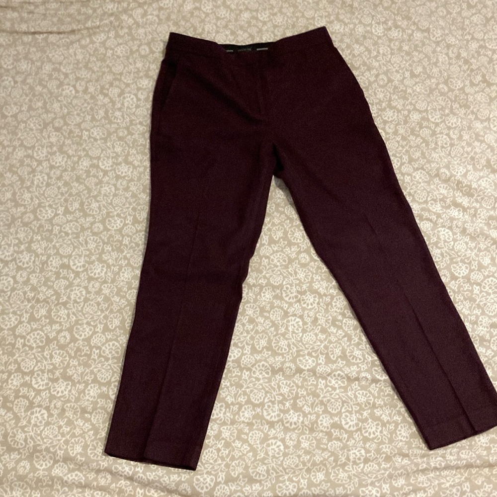 Ann Taylor trousers in Wine or Plum color